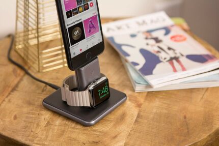 HiRise Duet (Gunmetal) Dual Charging Stand