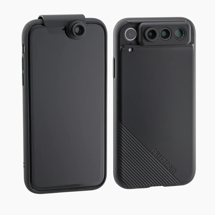 3-in-1 MultiLens Case with Front Facing Lens for iPhone XR